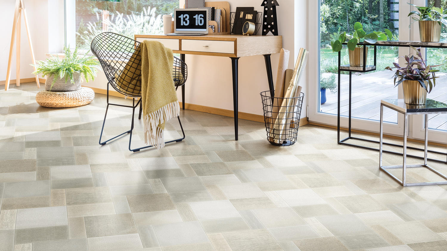 светлый линолеум